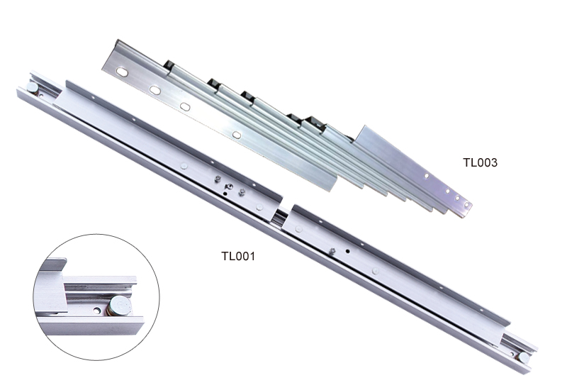 铝合金餐台滑轨-TL001